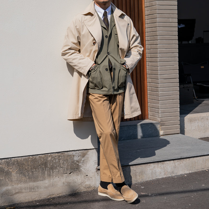 Berkshire Doppelreihiger Trenchcoat