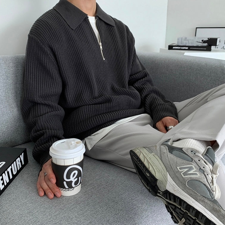 Rhodes Zip-Pullover