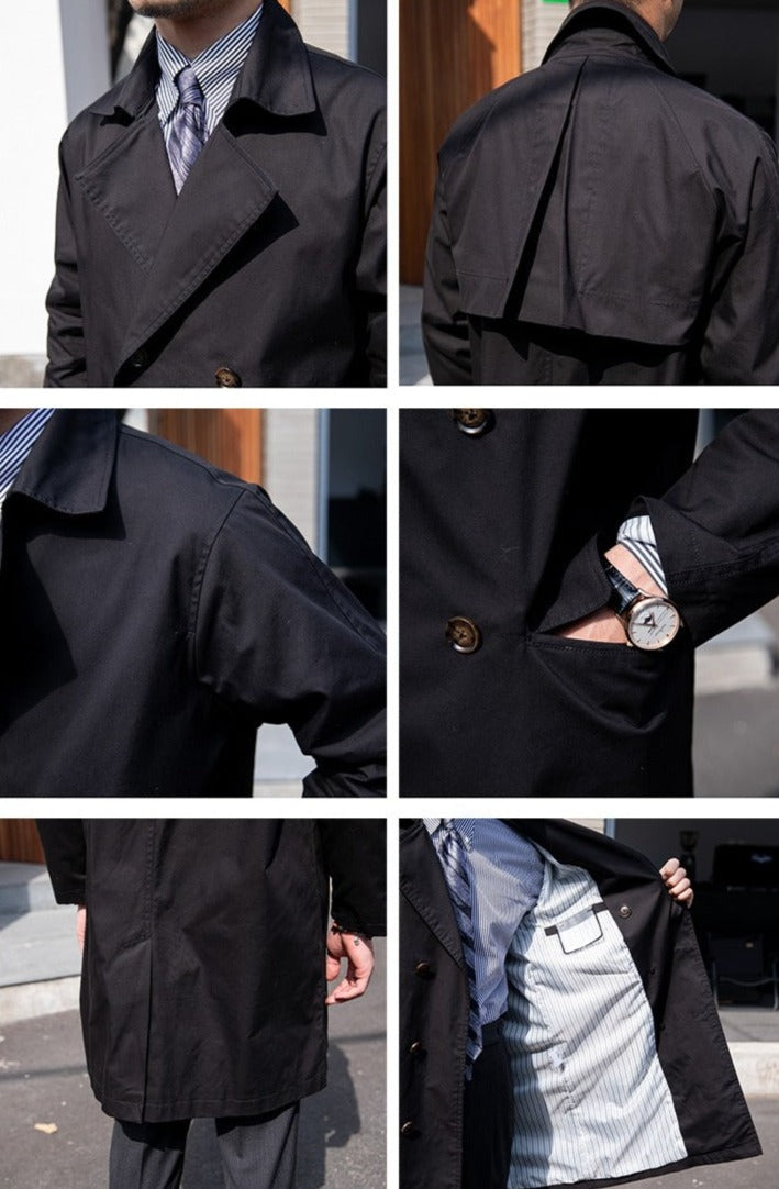 Berkshire Doppelreihiger Trenchcoat