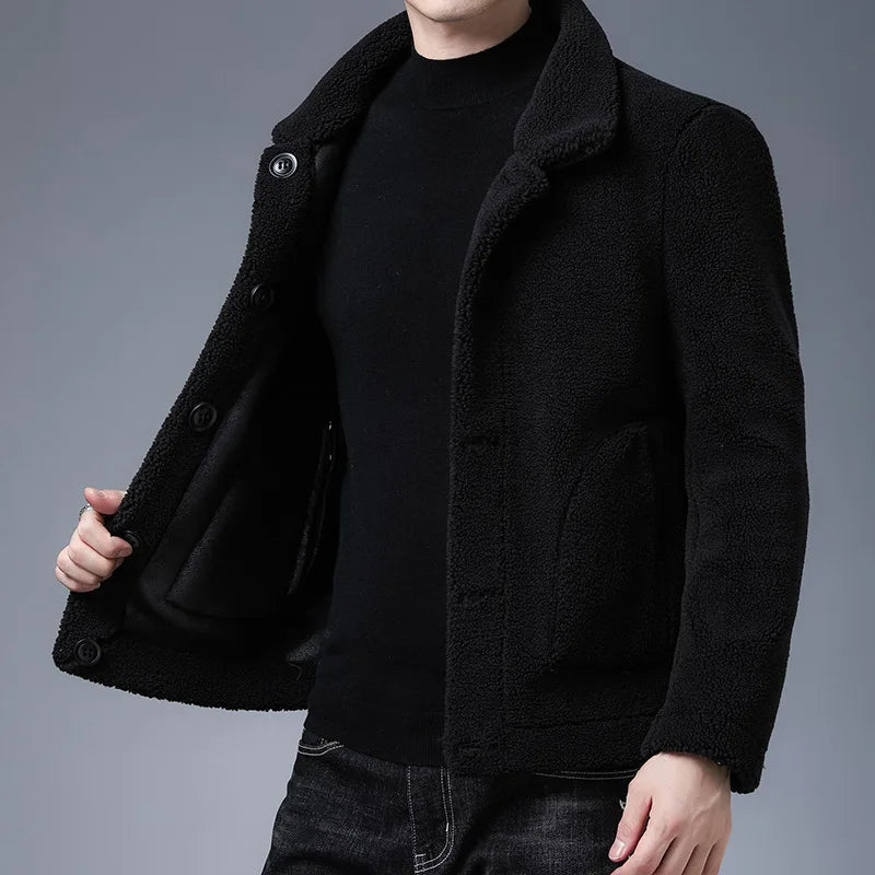 Nordische Wolljacke