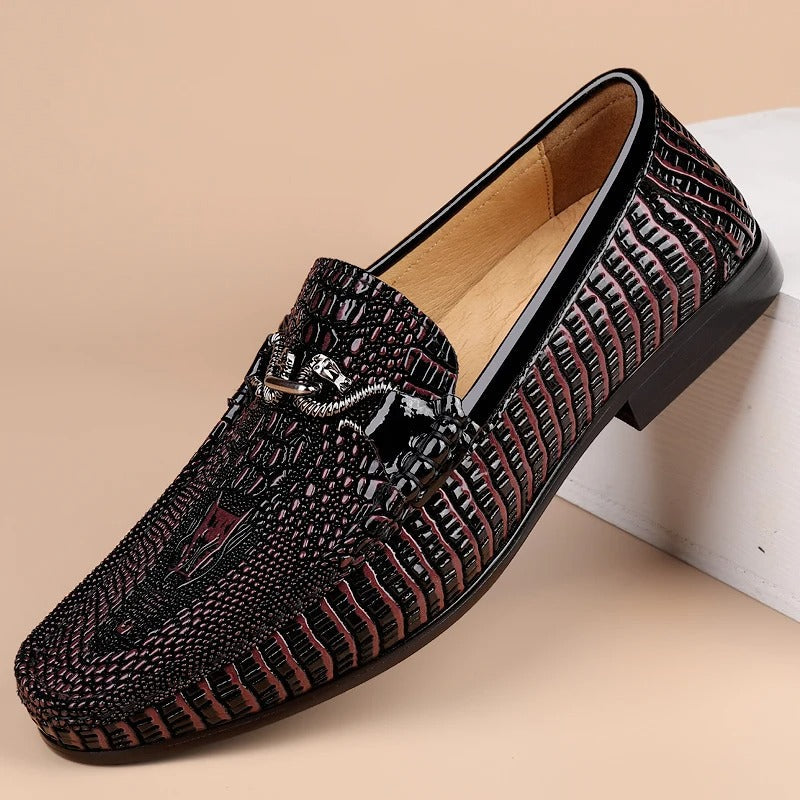 Mocassins en cuir véritable Crimson™