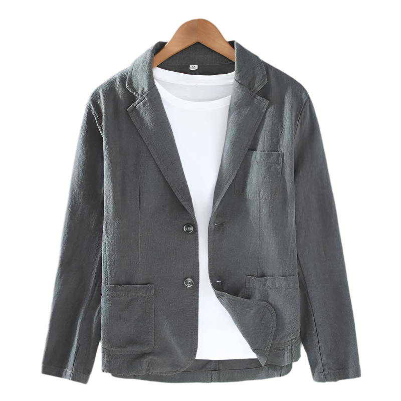 Wellington Baumwoll-Leinen formeller Blazer