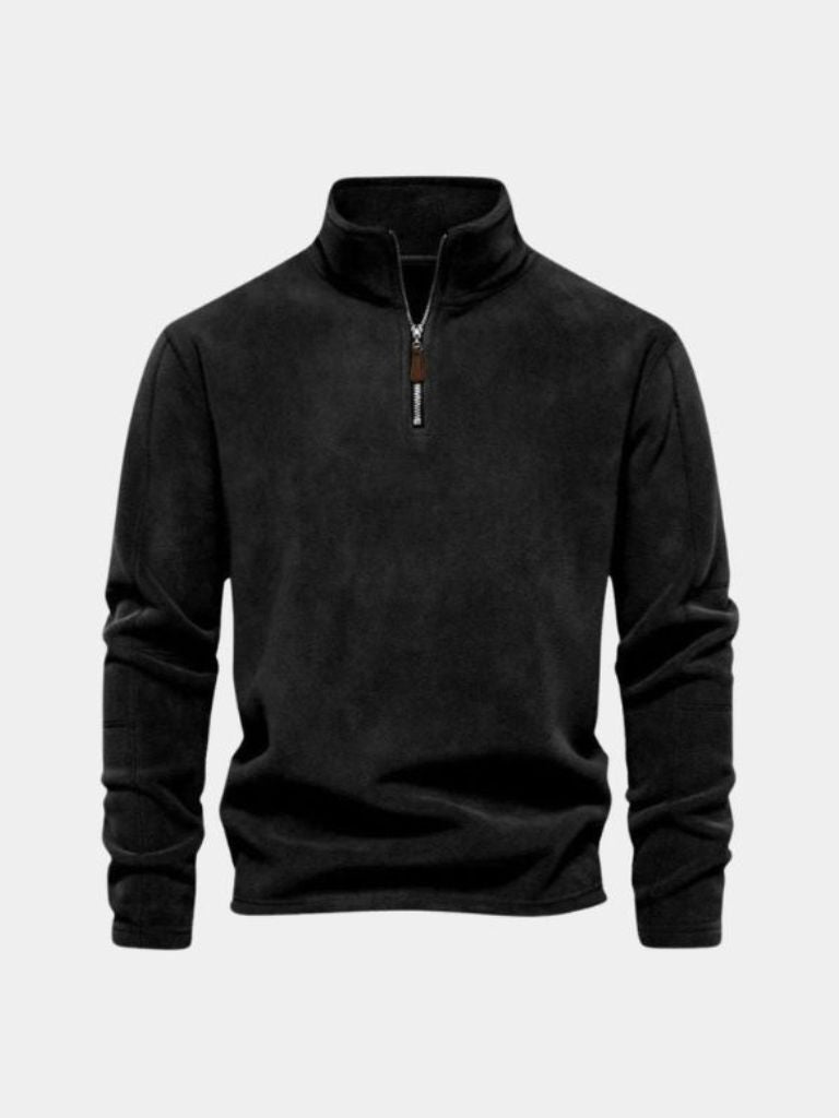 Alpine Pullover mit Viertel-Reißverschluss - Fayymont Co