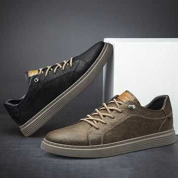 UrbanStride Genuine Leather Sneakers