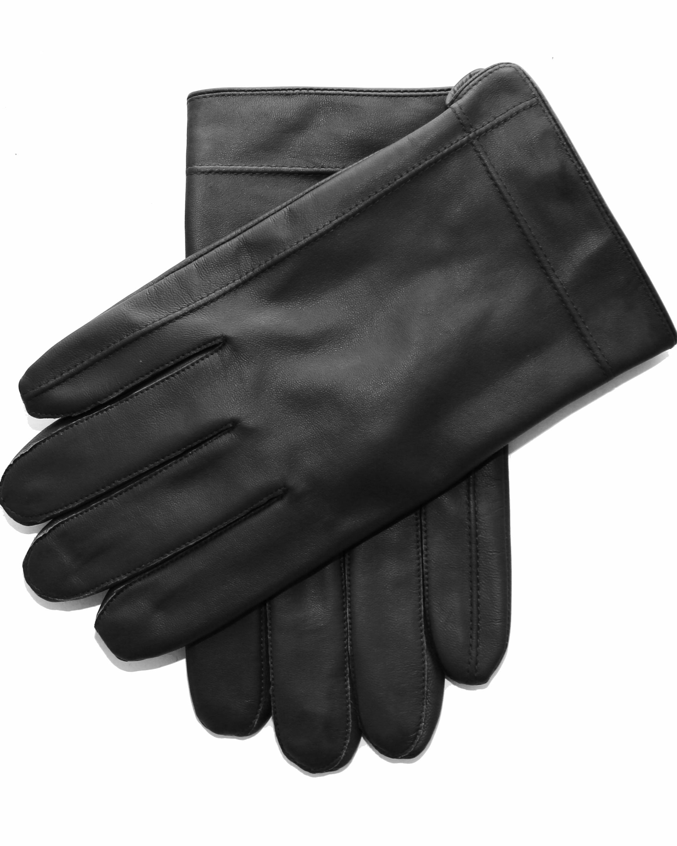 Lederhandschuhe - Schwarz
