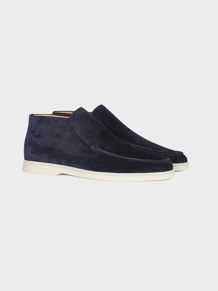 Monaco Hohe Wildleder Slipper