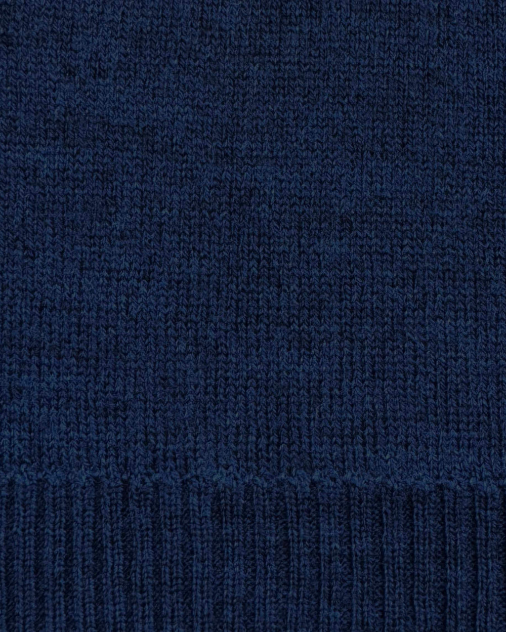 Merinowollstrickschal - Marineblau