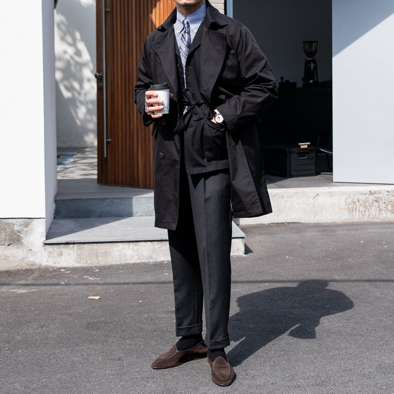 Berkshire Doppelreihiger Trenchcoat