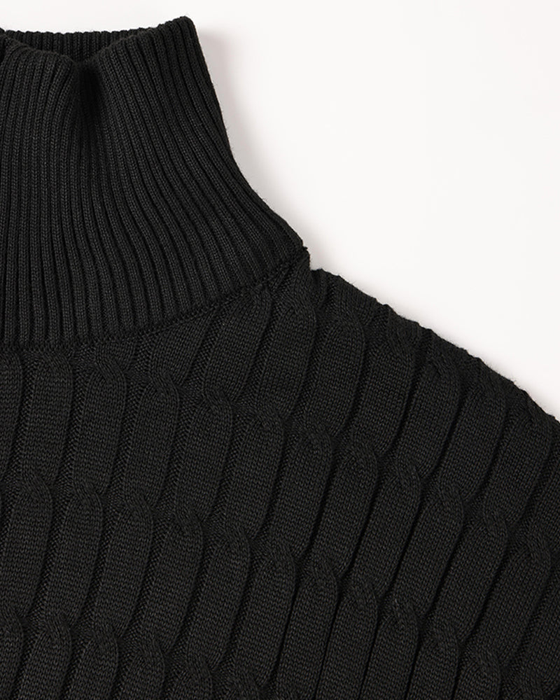 Pullover mit halbem Reißverschluss - Fayymont Co
