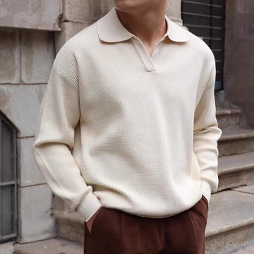 Busan Old Money V-Neck Polo