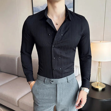 British Double Breasted Shirt