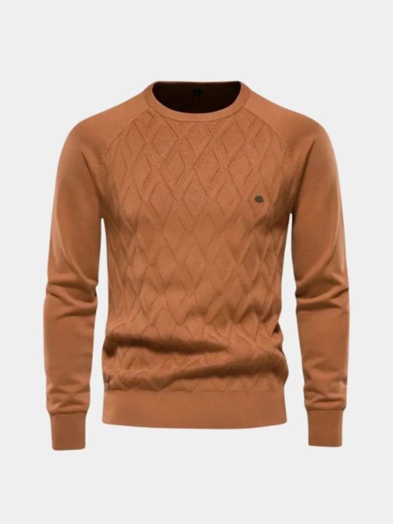 Minimalistischer Strickpullover - Fayymont Co