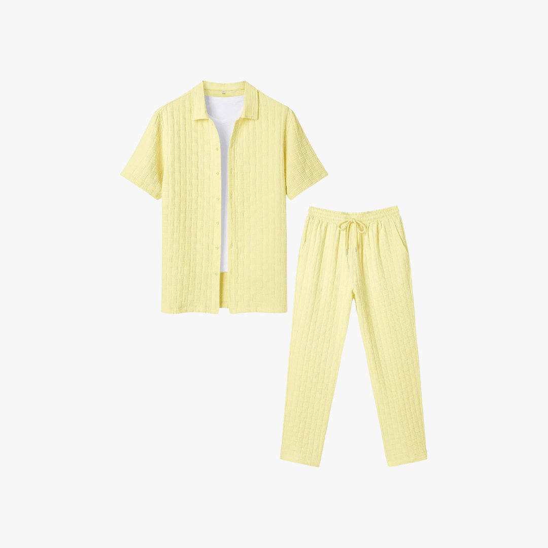 Fayymont Texturiertes Sommer-Ensemble