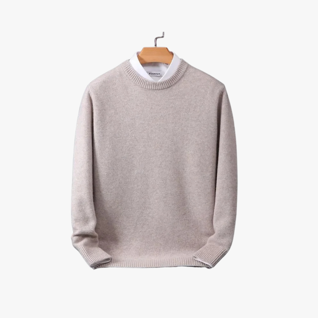 Fayymont Pull en cachemire col rond