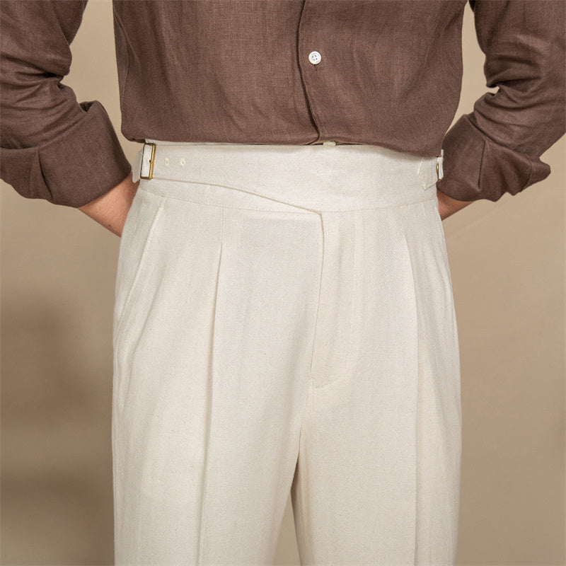 Limitierte Auflage Gurkha Faltenhose