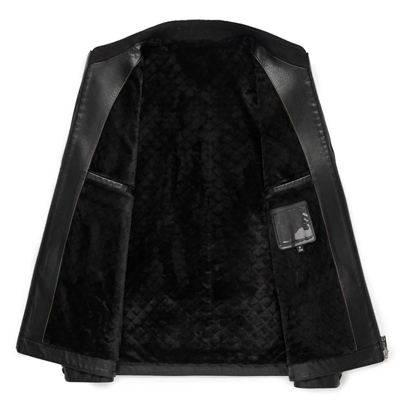 Noir Axis Lammfelljacke