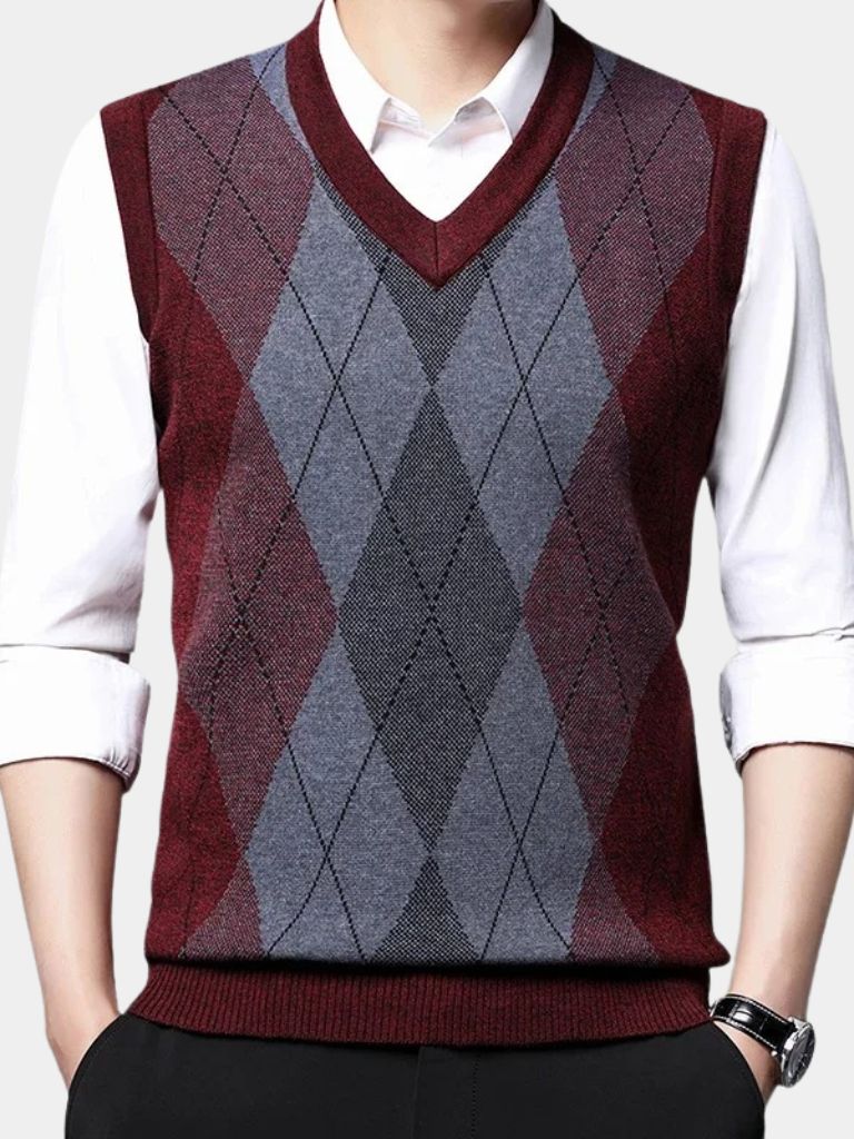 Academic Essential Knit Vest - Fayymont Co