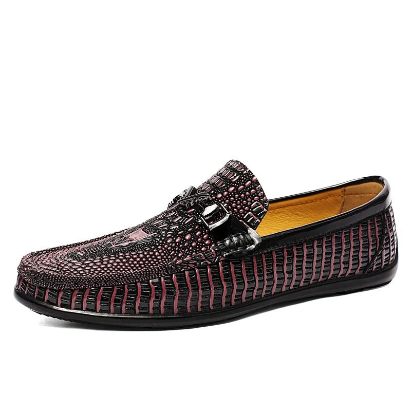 Mocassins en cuir véritable Crimson™