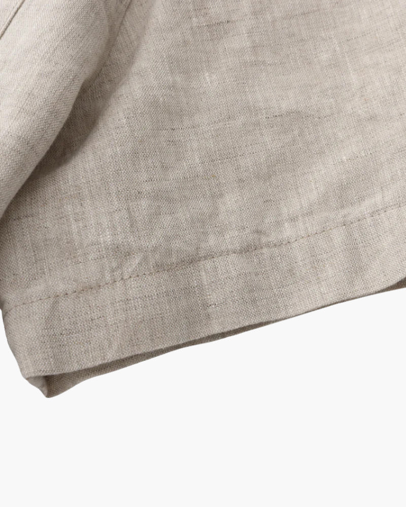 Cape Town - Chemise en lin (Manches courtes) | Obtenez des lunettes de soleil Old Money gratuites