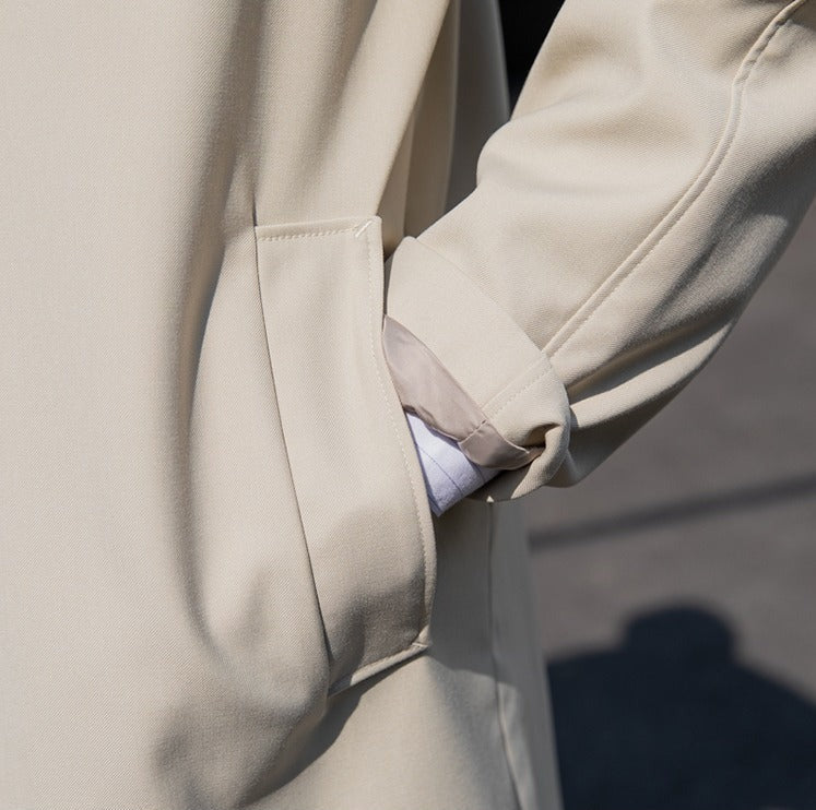 Alltag Leicht-Bügelnder Trenchcoat