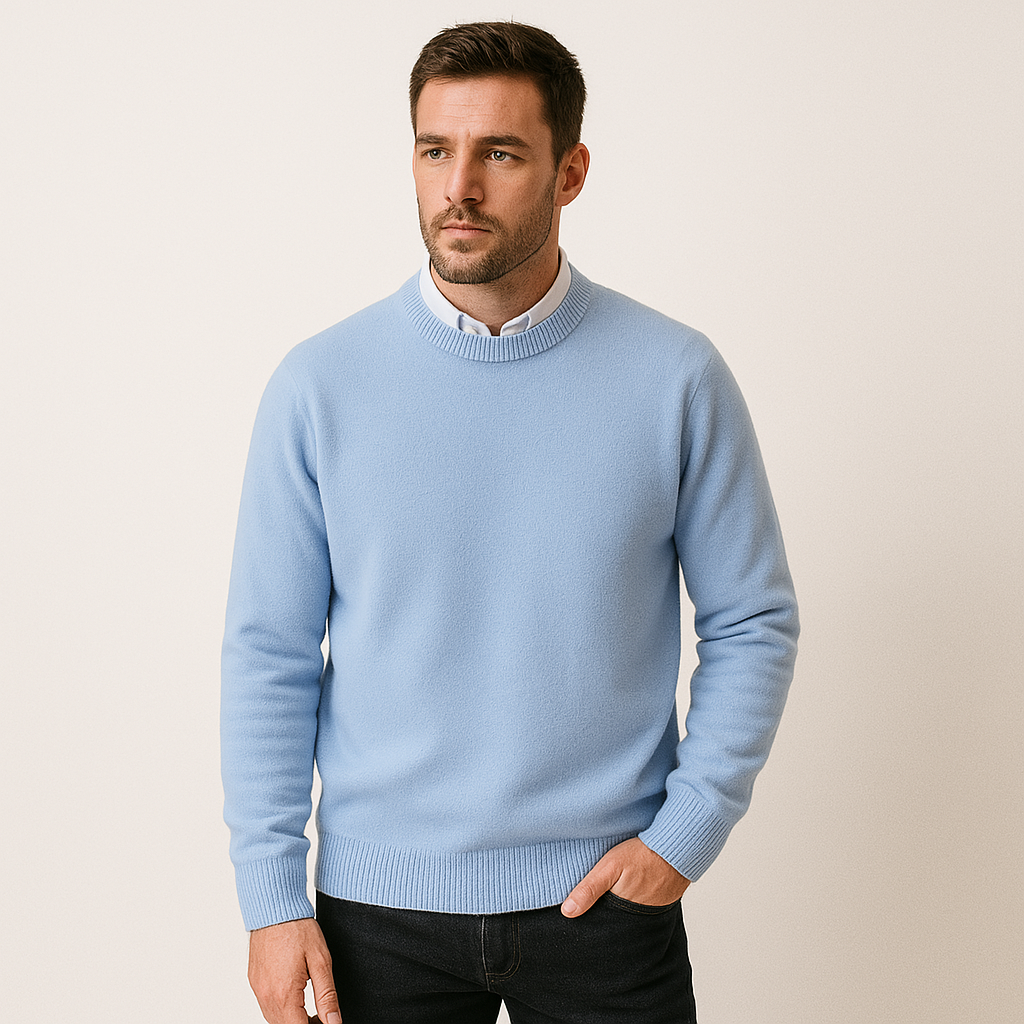 Fayymont Pull en cachemire col rond