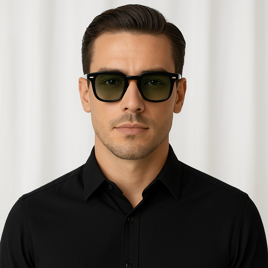 Sommer Polygon Sonnenbrille – UV400 Schutz für Männer