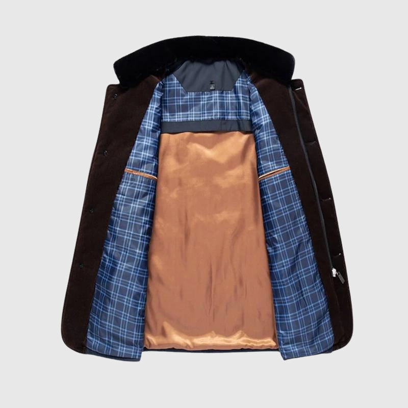 Herren Steppjacke mit Isolierung für den Winter