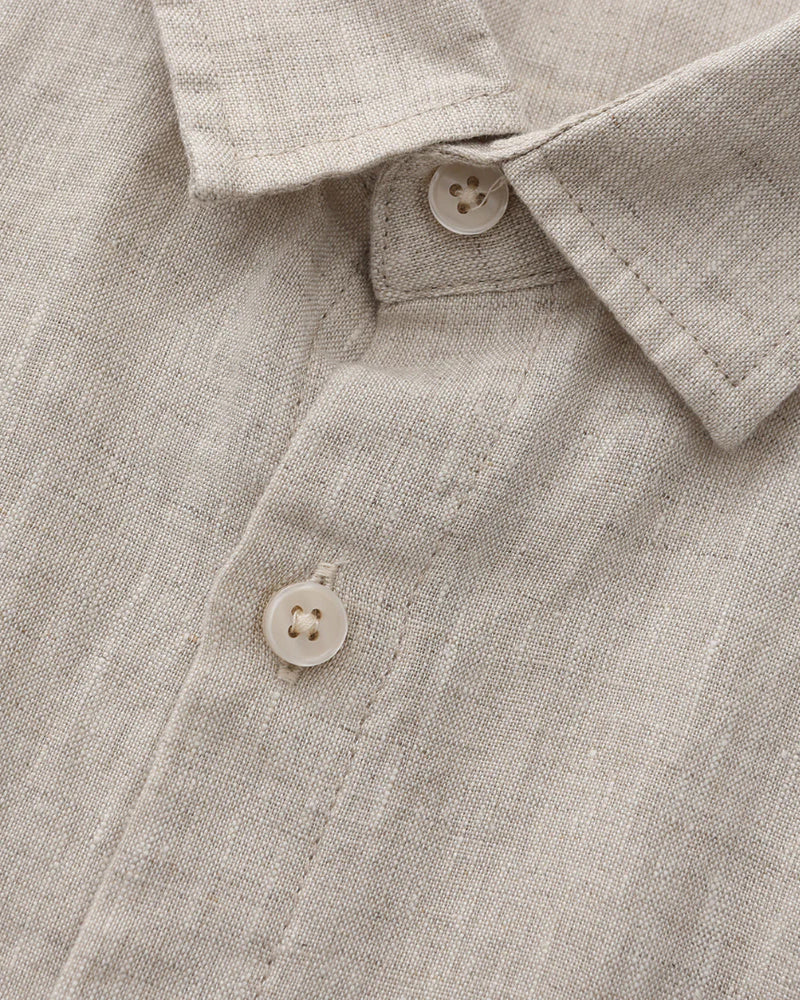 Cape Town - Chemise en lin (Manches courtes) | Obtenez des lunettes de soleil Old Money gratuites