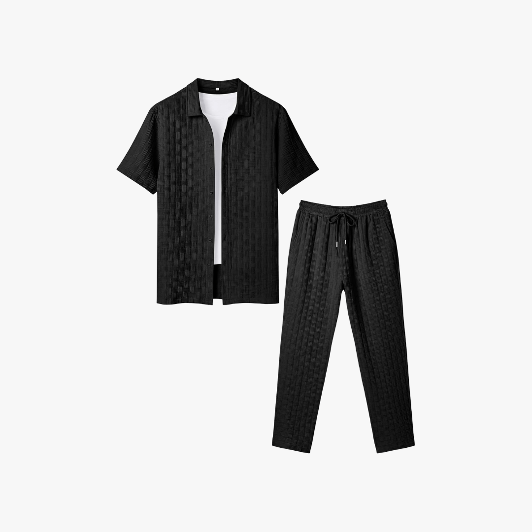 Fayymont Texturiertes Sommer-Ensemble