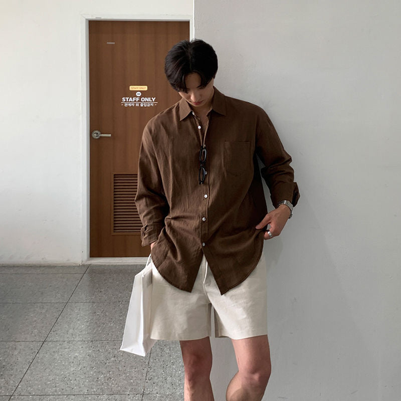 Fayymont Leinen Riviera Shorts