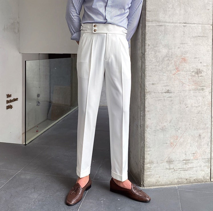 Portofino Plissierte Hose