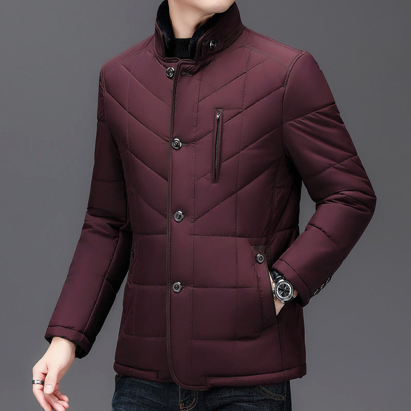Herren Steppjacke mit Isolierung für den Winter