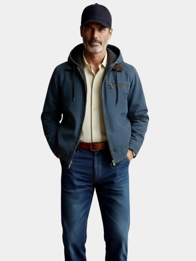 Essential Hooded Work Jacket