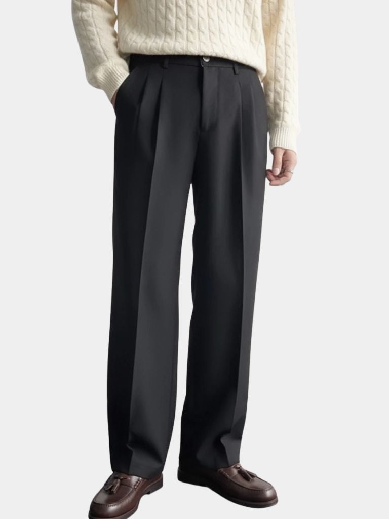 Minimalist Old Money Trousers - Fayymont Co
