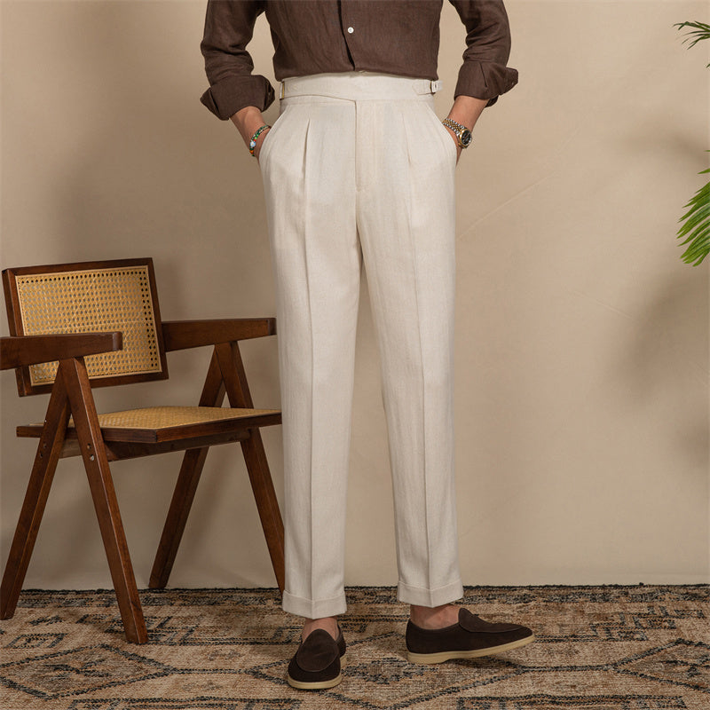 Limitierte Auflage Gurkha Faltenhose