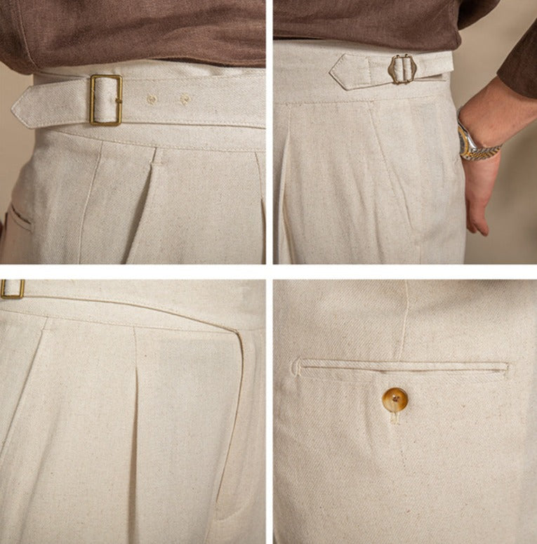 Limitierte Auflage Gurkha Faltenhose