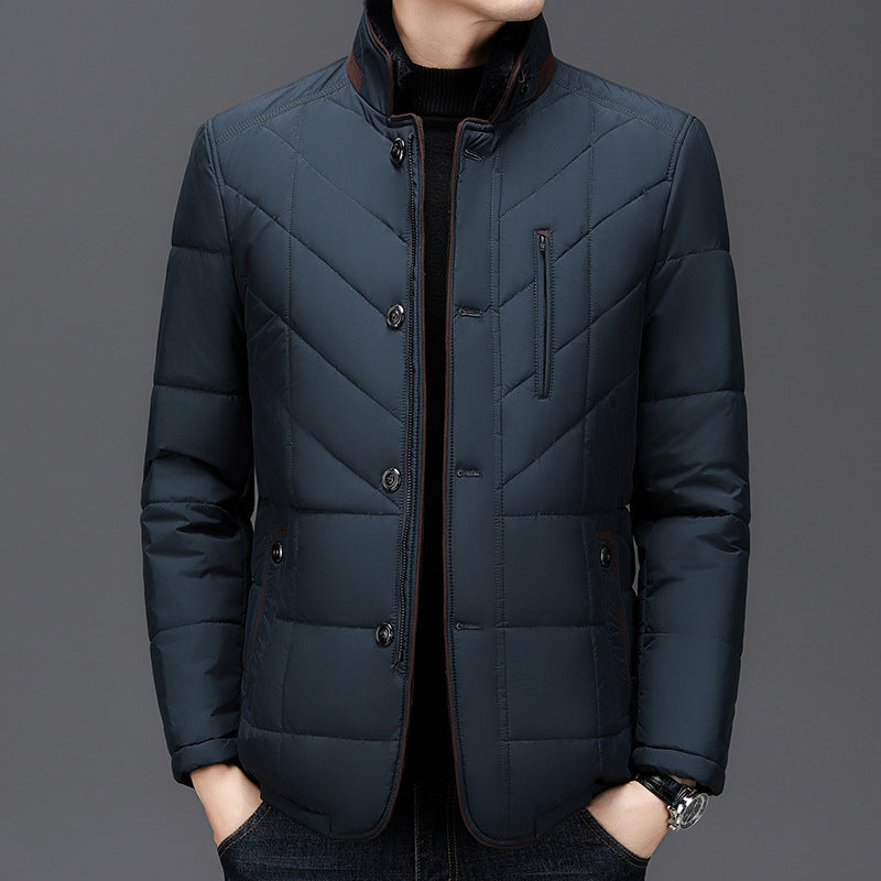 Herren Steppjacke mit Isolierung für den Winter