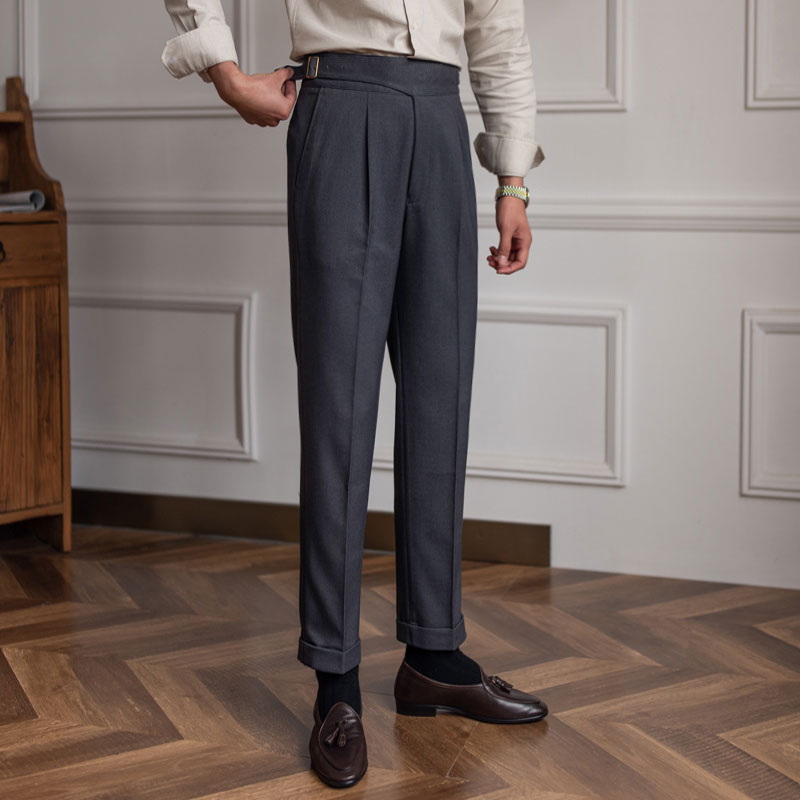 Napolitana Hochtaillierte Italienische Hose