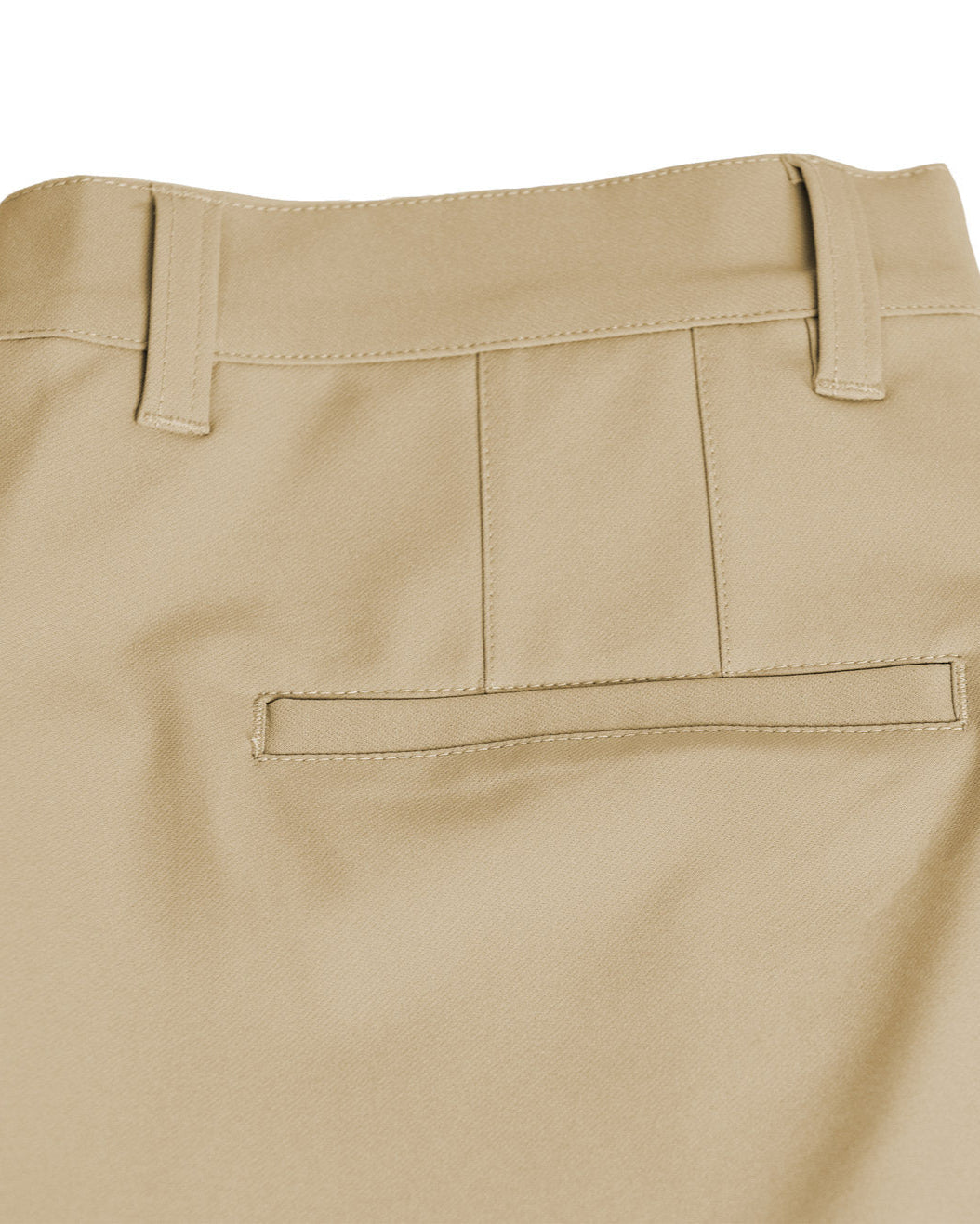 Athletisch geschnittene Stretch-Tech-Chino - Mittel Khaki