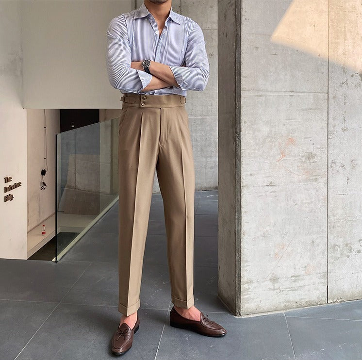 Portofino Plissierte Hose