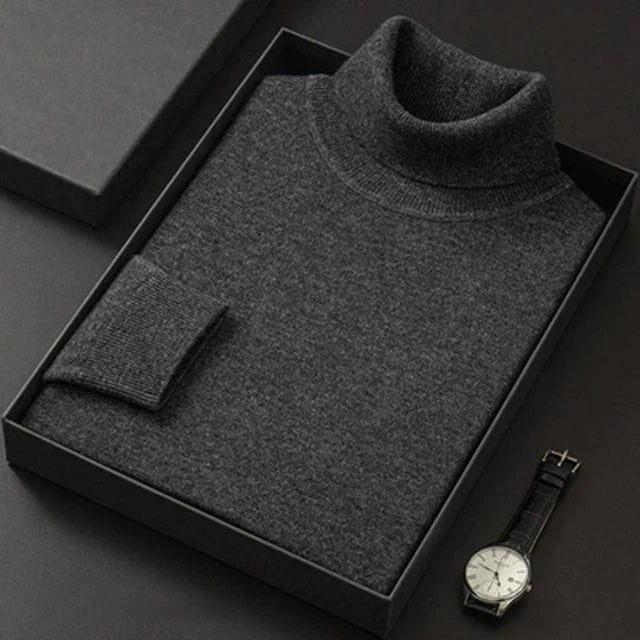 Signature Kaschmir Rollkragenpullover