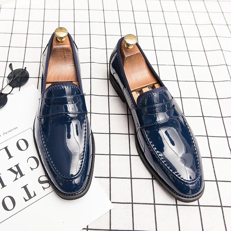 Oxford Marine Penny Loafers