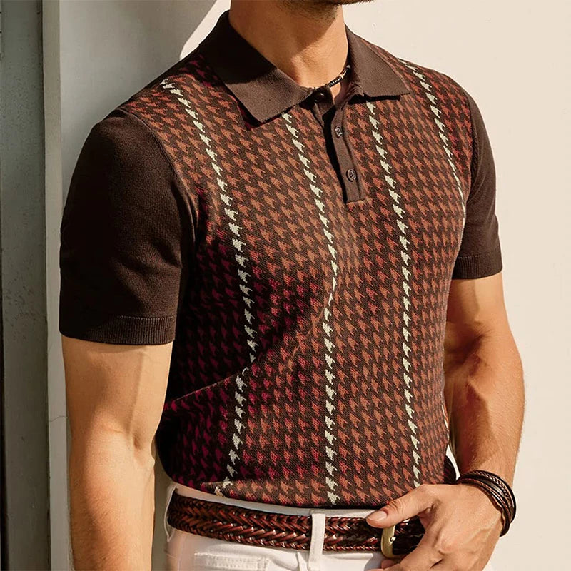 Pinnacle Strick-Poloshirt