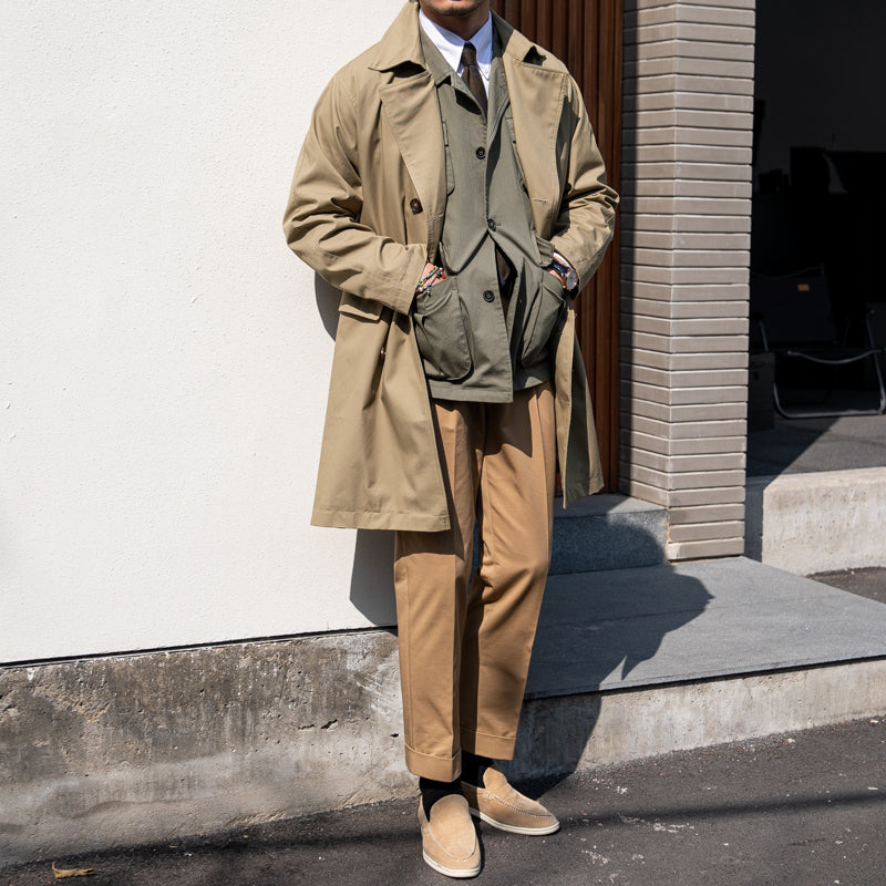 Berkshire Doppelreihiger Trenchcoat