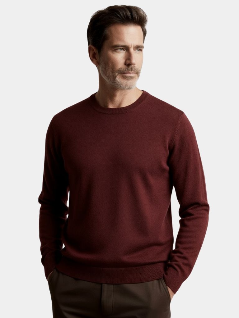 Crew Neck Knitwear Pullover Sweater