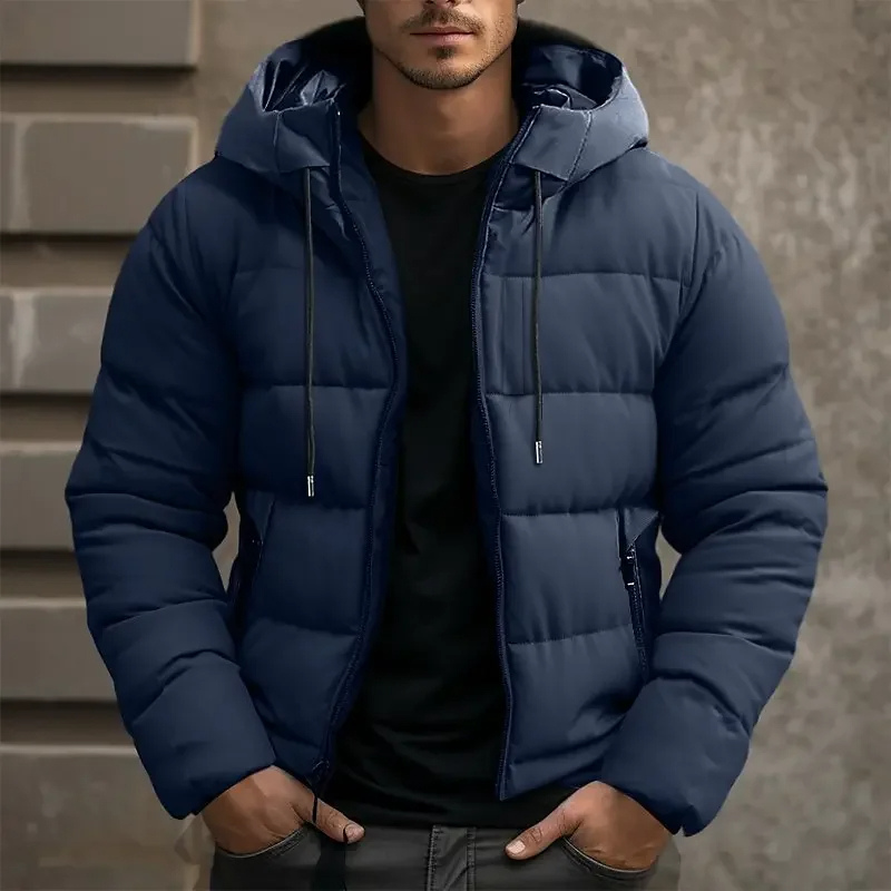 Simon | Men's Hooded Puffer Jacket