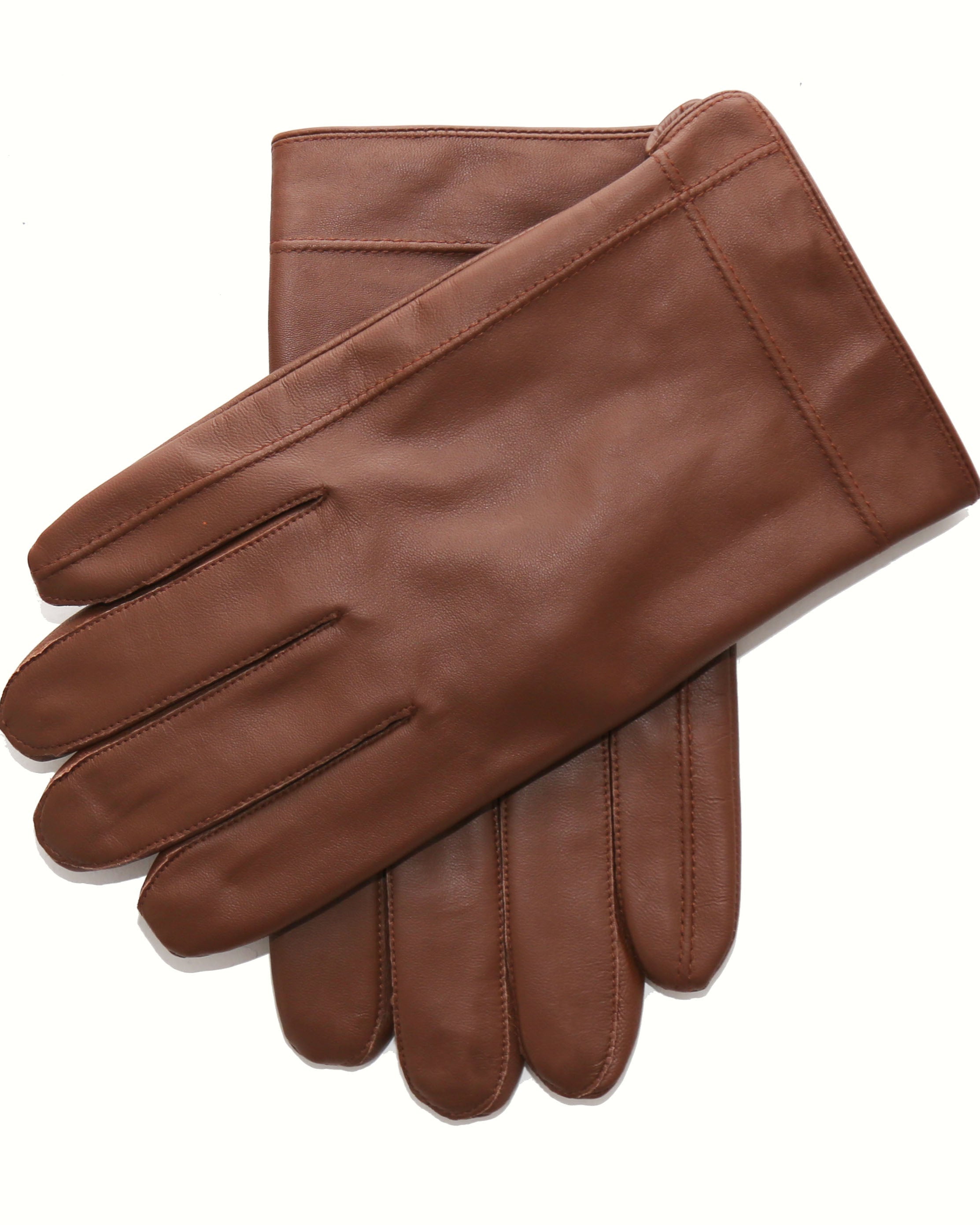 Lederhandschuhe - Hellbraun