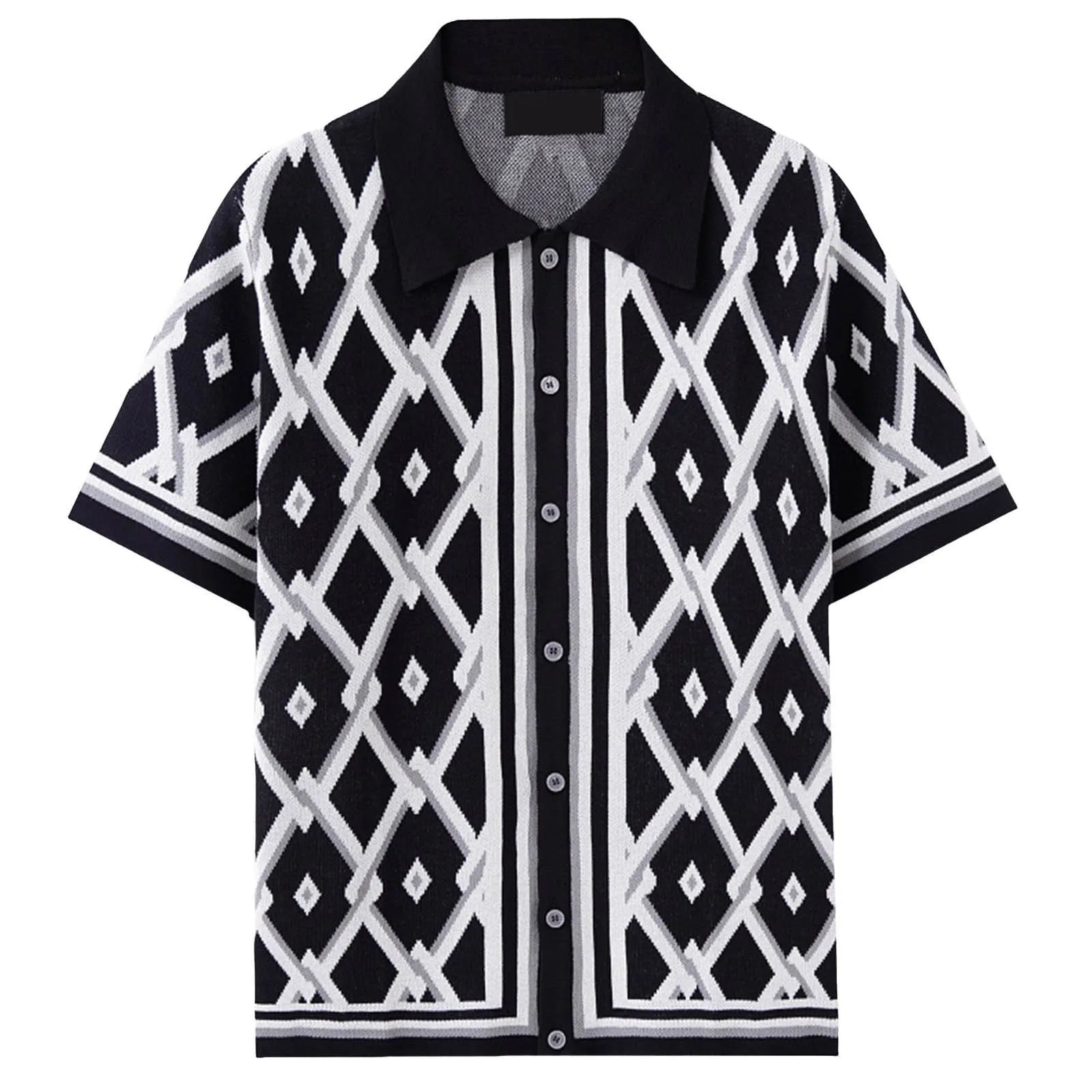 Toscano Strick-Poloshirt