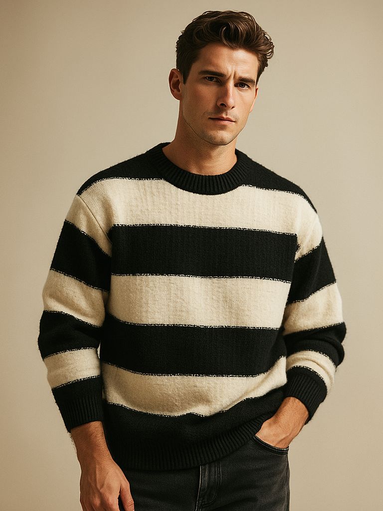 Moderner Strickpullover - Fayymont Co