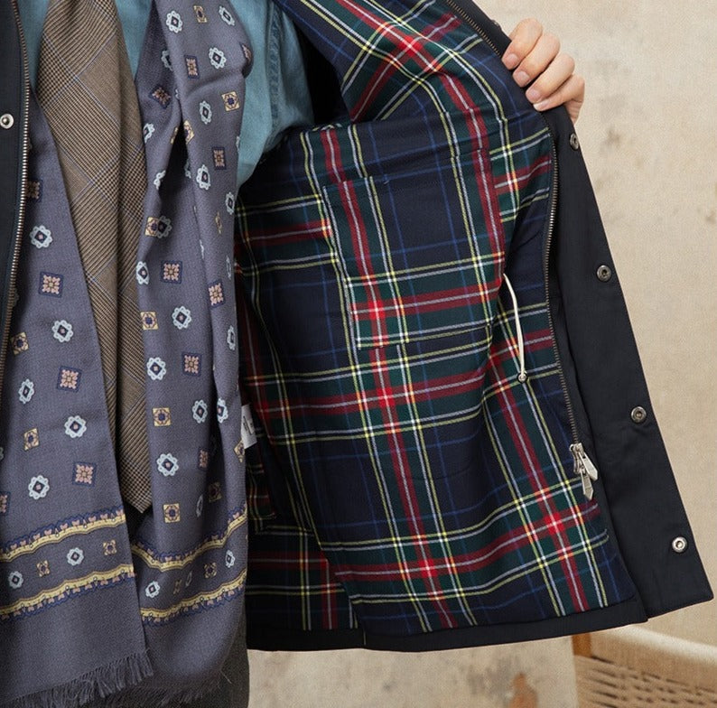 Richmond Baumwollmischung Wasserdichte Cordjacke